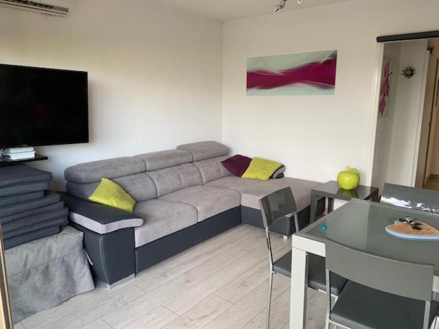 Appartement Face A La Mer Et Au Port Saint Laurent Du Var Avec Jardin Privatif 외부 사진